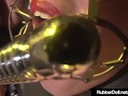 Latex Lover RubberDoll Performs Crazy Bondage On Mina Meow! 11/16