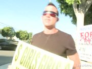 Big ass hottie riding cock in a cowgirl 1/16