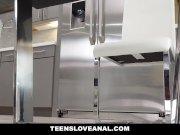 TeensLoveAnal - Teen Catches Her Boyfriend Watching Porn 1/16