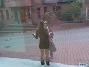 Public Agent Amirah Adara Fucks a stranger while her BF waits 16/16