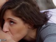 Pervy Peeper Caught Abella Danger Getting Off in the Woods! 6/16