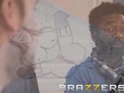 Brazzers - Slutty Teacher Lauren Phillips sucks student cock 3/16