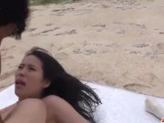 Sex at the beach in hot POV with tight Kyouko Maki - More at Japanesemamas 14/16