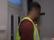 Sexy British UK Babe Saskia Swallows Big Black Cock 2/16