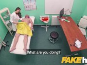 Fake Hospital Masseuse hot wet pussy and squirting orgasms cure backache 8/16