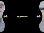 Virtual porn with blonde Vanessa Hell who tastes her pee 13/16