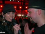 Public nudity in a club. Naked DJ 10/16