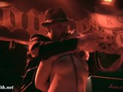 Public nudity in a club. Naked DJ 7/16