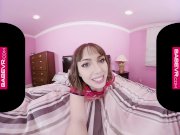BaBeVRcom Brunette Teen Jenna Sativa Plays With Fuck Doll 3/16