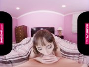 BaBeVRcom Brunette Teen Jenna Sativa Plays With Fuck Doll 7/16