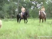 Wenona Jerks Rick Cuban Off In The Woods 15/16