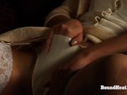 Betrayed Cargo: Mistress And Huntress Playing With Sub Slave 8/16