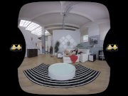 Amanda Estela is caught peeing her pants in virtual reality 5/16