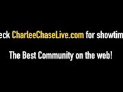 Charlee Chase & Kelsie Cummings Jerk Cock In Puffy Jackets! 1/16