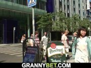 Big boobs granny banged by an young dude 3/16