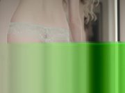 Busty Mila Azul shows her big tits and masturbates in a lingerie shop 2/16