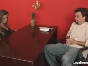 Hot midget chick is kinky and loves riding 1/16