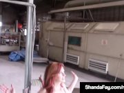 Canadian Cougar Shanda Fay Drinks A Load of Hubby's Hot Cum! 2/16