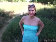 Wife Blows Strangers in a Field 3/16