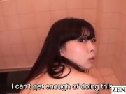 JAV star Miori Hara POV blowjob in bath Subtitles 6/16