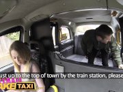 Female Fake Taxi Petite blonde gives great sex riding a strangers cock 1/16