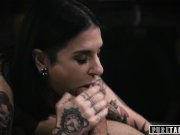 PURE TABOO Trailer Trash StepSister Steals Bro's Creampie! 13/16