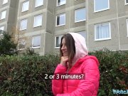 Public Agent Hot Russian brunette with tattoos loves taking big dick 4/16