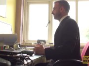 Roughly assfucked MILF submits to dom 4/16