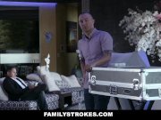 FamilyStrokes - Hot Stepsis Brooke Karter Cheers Her Stepbrother Up With BJ 3/16