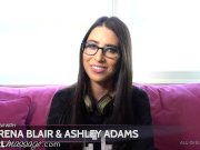 AllGirlMassage Ashley Adams & Serena Blair BTS! 1/16