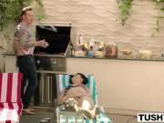 TUSHY Hot Wife Loves DP with Her Husband and His Best Friend 1/16