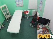 Fake Hospital Sexy ass patient with shaven pussy rides doctors cock 2/16