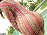 HardX BTS - BIG ASS & SMALL TIT DP PORNSTAR BABES 1/16