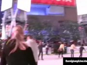 Ex Ice Skater Sunny Lane Bangs Dick & Gets Jizz On Her Chin! 4/16