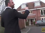 Mature British whore anally drilled hard 4/16