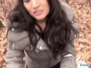 Public Agent Christina Miller Fucked by Big Cock in Woods 5/16