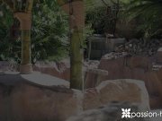 PASSION-HD Pierced nipple blonde Khloe Kapri bbq fuck with mouthful 1/16