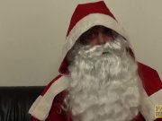 UK subslut hammered by maledom Santa 3/16