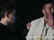 Brazzers - Busty strippers share lucky fan 3/16