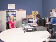 Principle received a blow from a hot teen 1/16