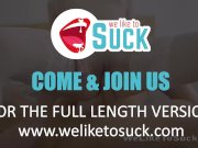 Weliketosuck - Sucking In Stockings - Cock Sucking 15/16