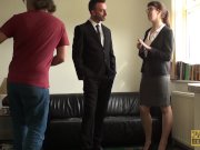 UK brunette amateur drilled in her ass 7/16