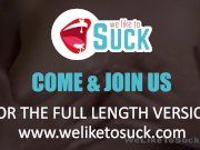 Blowjobs - Christy Charming sucks off two guys in this hot threesome 16/16