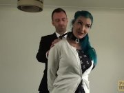 UK subslut gets rough interracial DP 4/16