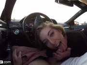 Jessie Wylde shows off her BJ skills in a public 10/16