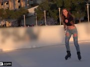 Jessie Wylde shows off her BJ skills in a public 9/16