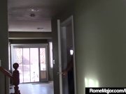 BBC Rome Major Shares Ebony Bella Doll With 2 White Dicks! 2/16