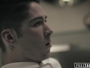 PURE TABOO Blair Williams Tricks Momma's Boy StepBro into Fuck! 12/16