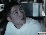 PURE TABOO Blair Williams Tricks Momma's Boy StepBro into Fuck! 2/16