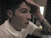 PURE TABOO Blair Williams Tricks Momma's Boy StepBro into Fuck! 7/16